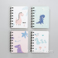 Carodine Cartoon Mini Notebook A7 Spiral Notebook